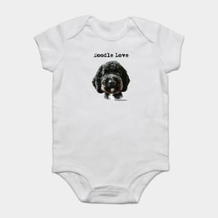 Doodle Dog Love Baby Bodysuit